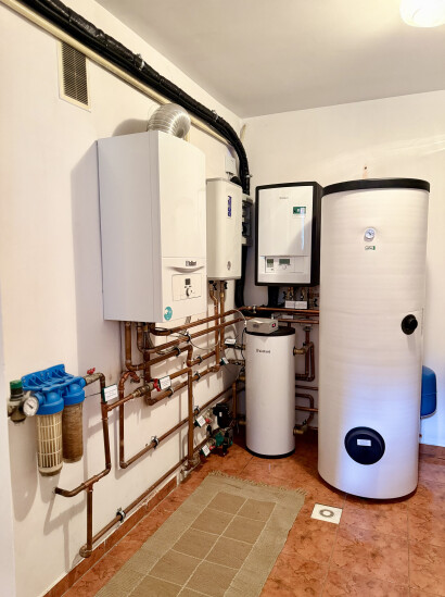 Модернизация котельной в Ровно: интеграция теплового насоса Vaillant 12 кВт и бивалентного бойлера Reflex 300 л # 5